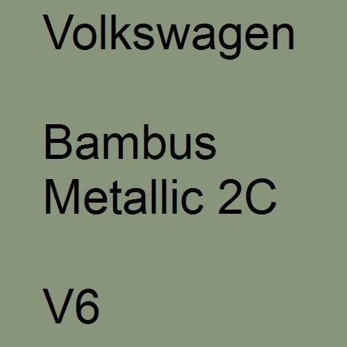 Volkswagen, Bambus Metallic 2C, V6.